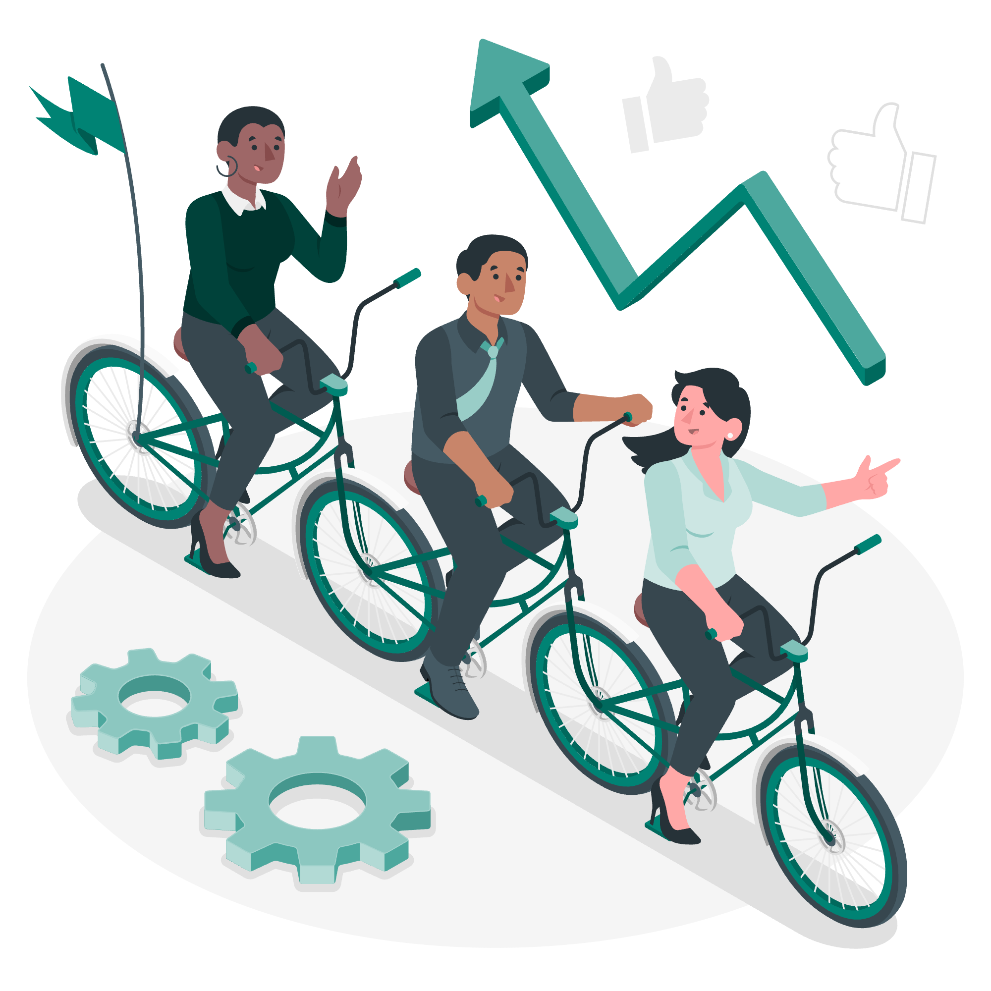 Equipe colaborando em jornada do usuário com post-its e mapas mentais